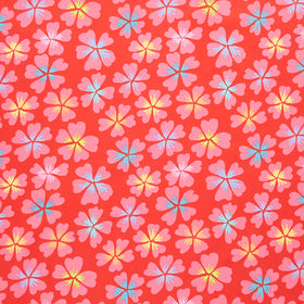 Kaffe Fassett Collective - February 2024 - Bright ColorwayPetals - Red Yardage Primary Image