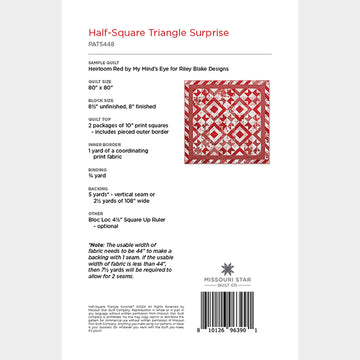 Half-Square Triangle Surprise Quilt Pattern by Missouri Star Alternative View #1