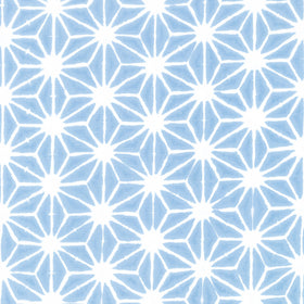 Shibori Blues - Stars Blue Yardage Primary Image