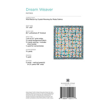 Dream Weaver Quilt Pattern by Missouri Star