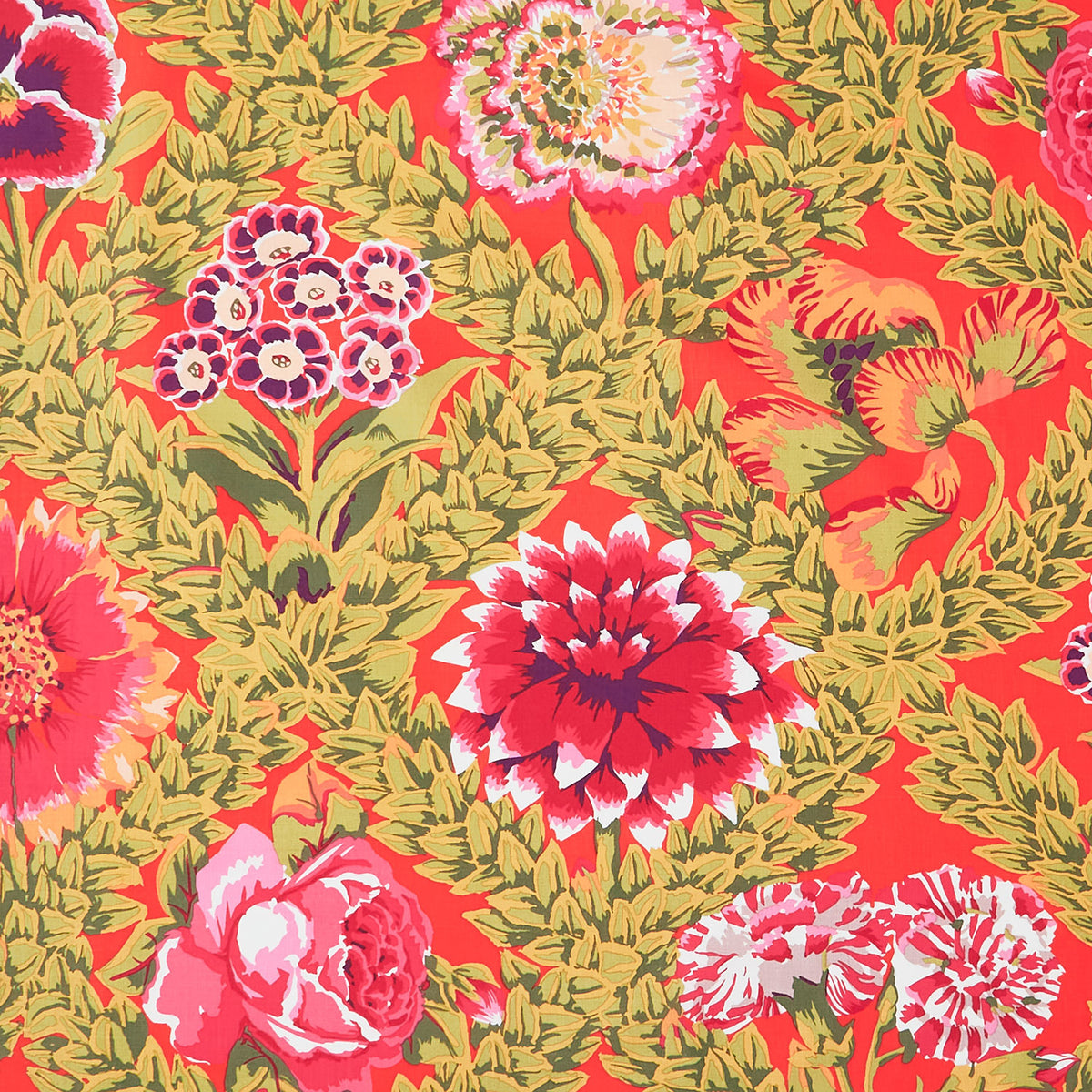 Kaffe Fassett Collective - Vintage - Flower Lattice Circus Yardage Primary Image