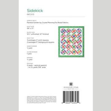 Digital Download - Sidekick Quilt Pattern by Missouri Star Alternative View #1