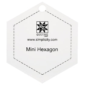 EZ Quilting Jelly Roll Ruler - Mini Hexagon Primary Image