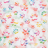 Luxe Cuddle® - Prism Paws Vibrant Yardage Primary Image