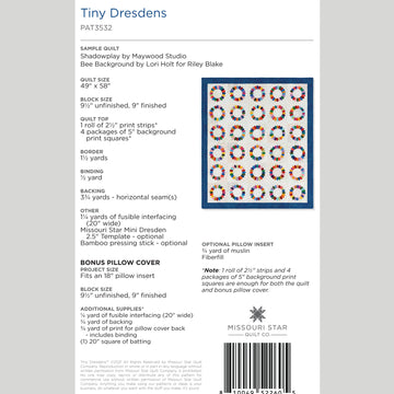Digital Download - Tiny Dresdens Quilt Pattern by Missouri Star Alternative View #1