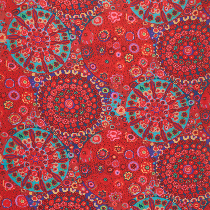 Kaffe Classics - Millefiore Red Yardage