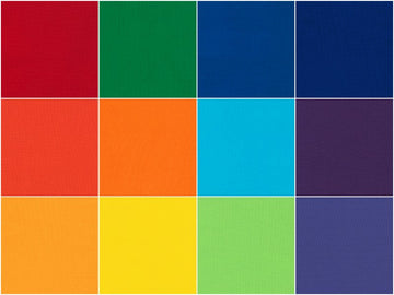 Kona Cotton - Bright Rainbow Palette Charm Pack Alternative View #2