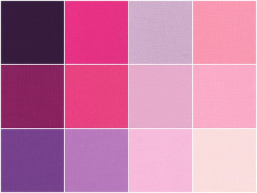 Kona Cotton - Wildberry Palette Fat Quarter Bundle Alternative View #2