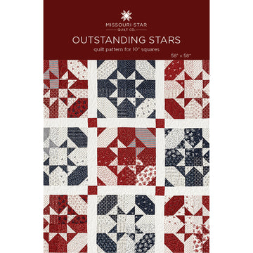 Outstanding Stars Quilt Pattern by Missouri Star