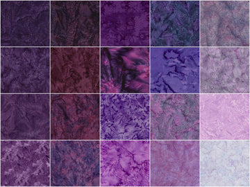 Playful Purple Batik Solids Stamps Alternative View #2