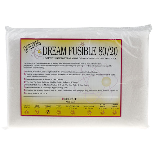 Quilter's Dream Fusion Throw Batting Primary Image