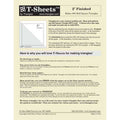 T-Sheets - 2" Finished Primary Image