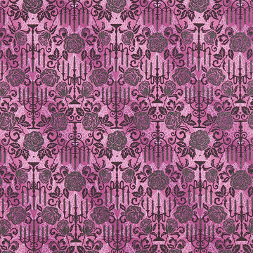 Totally Twilight - Candelabra Gumdrop Metallic Yardage