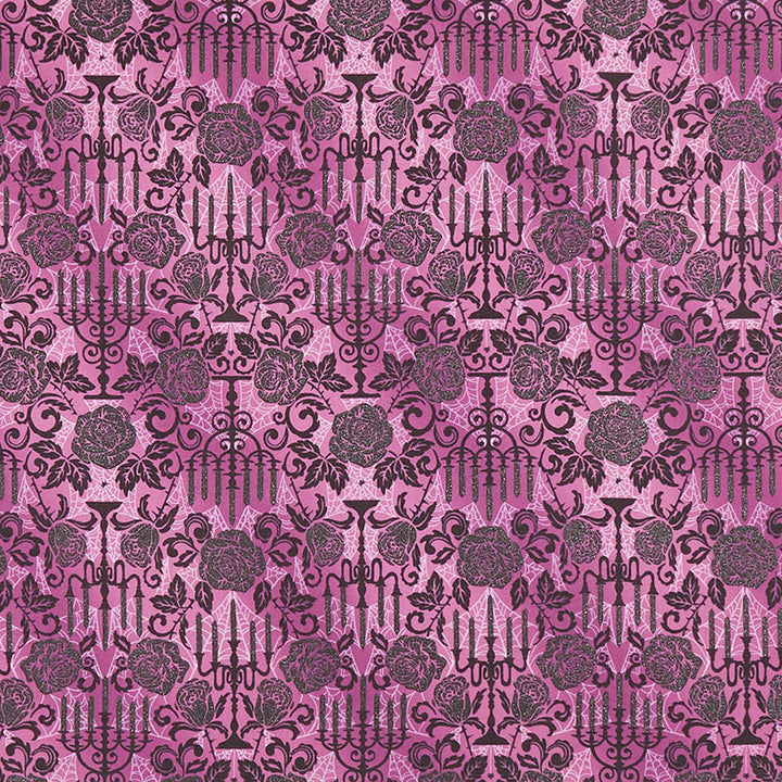Totally Twilight - Candelabra Gumdrop Metallic Yardage