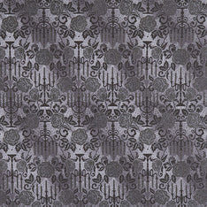 Totally Twilight - Candelabra Smoke Metallic Yardage