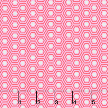 Tula Pink's True Colors - Hexy Flamingo Yardage Primary Image