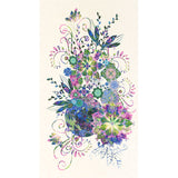 Venice - Flowers Jewel Digitally Printed Panel