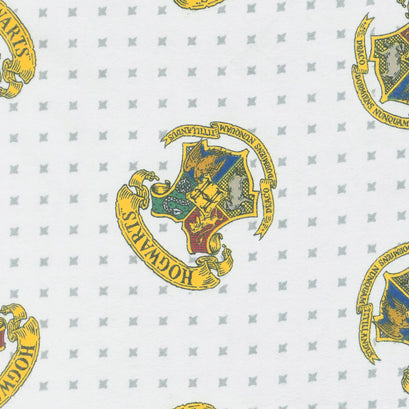 Wizarding World - Harry Potter Hogwarts Houses Flannel Yardage